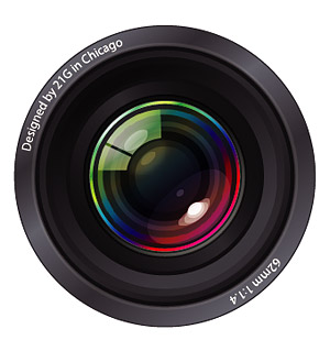 Camera Lens Vector