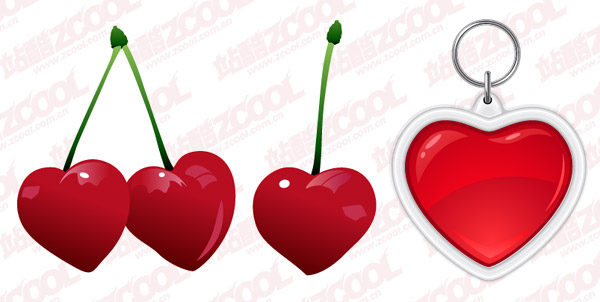 Heart shape vector free download