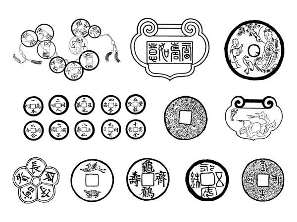 中国古典矢量素材之六