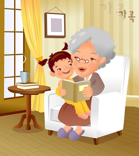 iClickart卡通家庭插画矢量素材-11