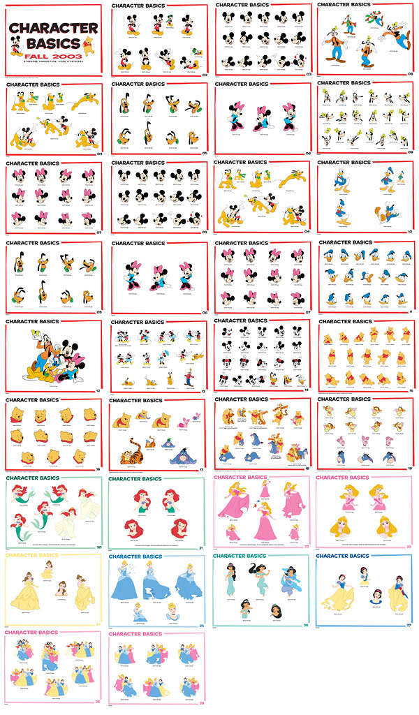 Disney Style 矢量素材2