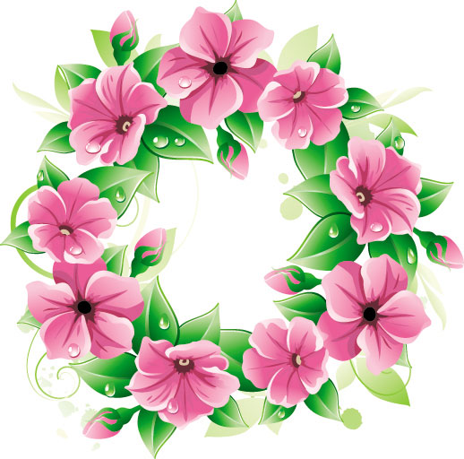 精美鲜花04——矢量素材