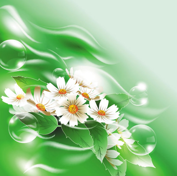 精美鲜花03——矢量素材