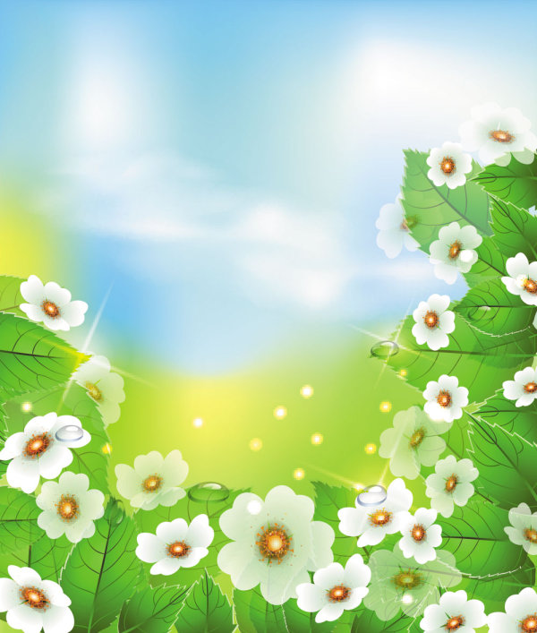 精美鲜花04——矢量素材
