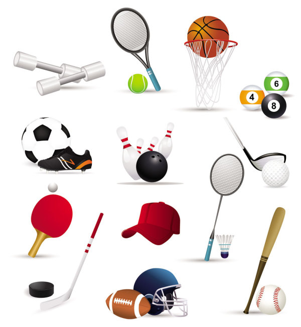 Sports icon 02 - vector material