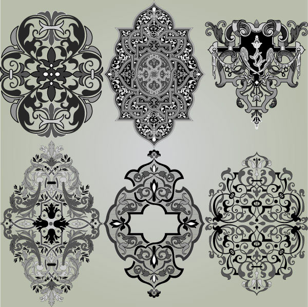 经典花纹02——矢量素材