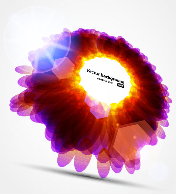 Colorful background 05 - vector material