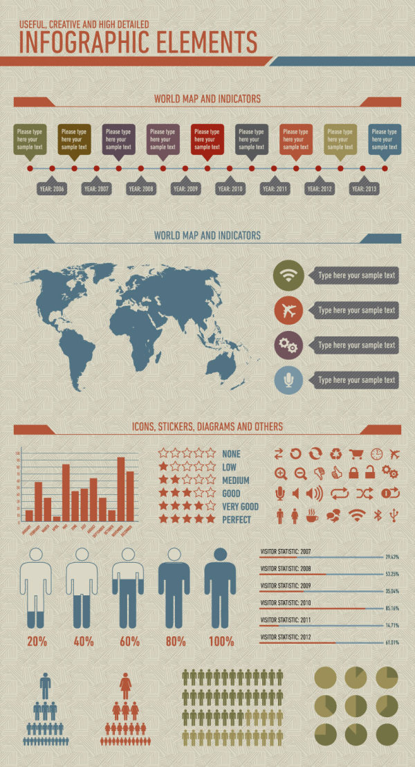 Business data Table 02 - vector material