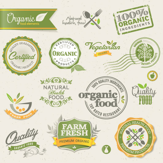 European beautifully stickers 01 - vector material