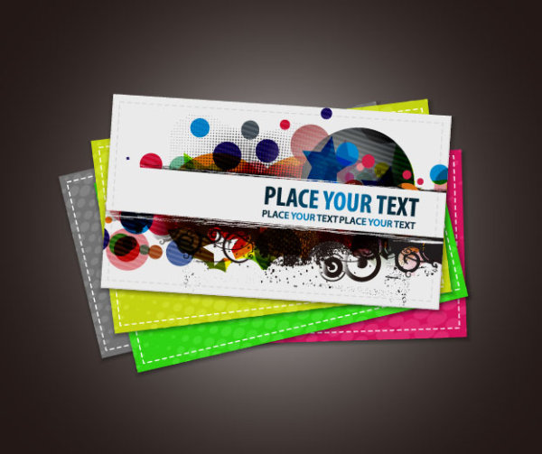 Tide card 05 - vector material