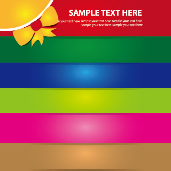 Fashion colorful background 05 - vector material