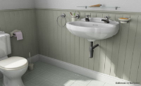 3D models of indoor space toilet
