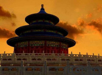 Chinese ancient Beijing Tiantan