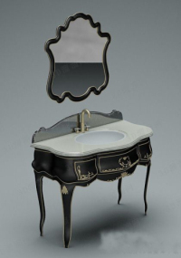 Bathroom vanity mirror model