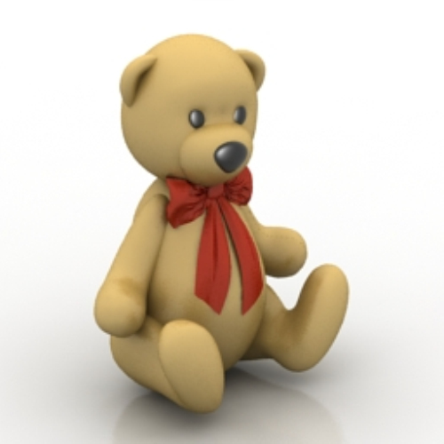 teddy bear 3d
